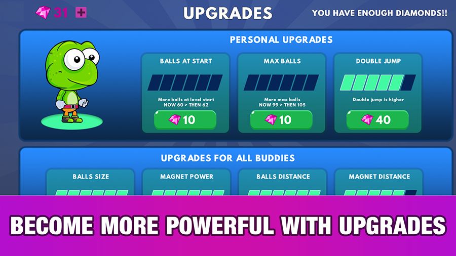 Upgrades